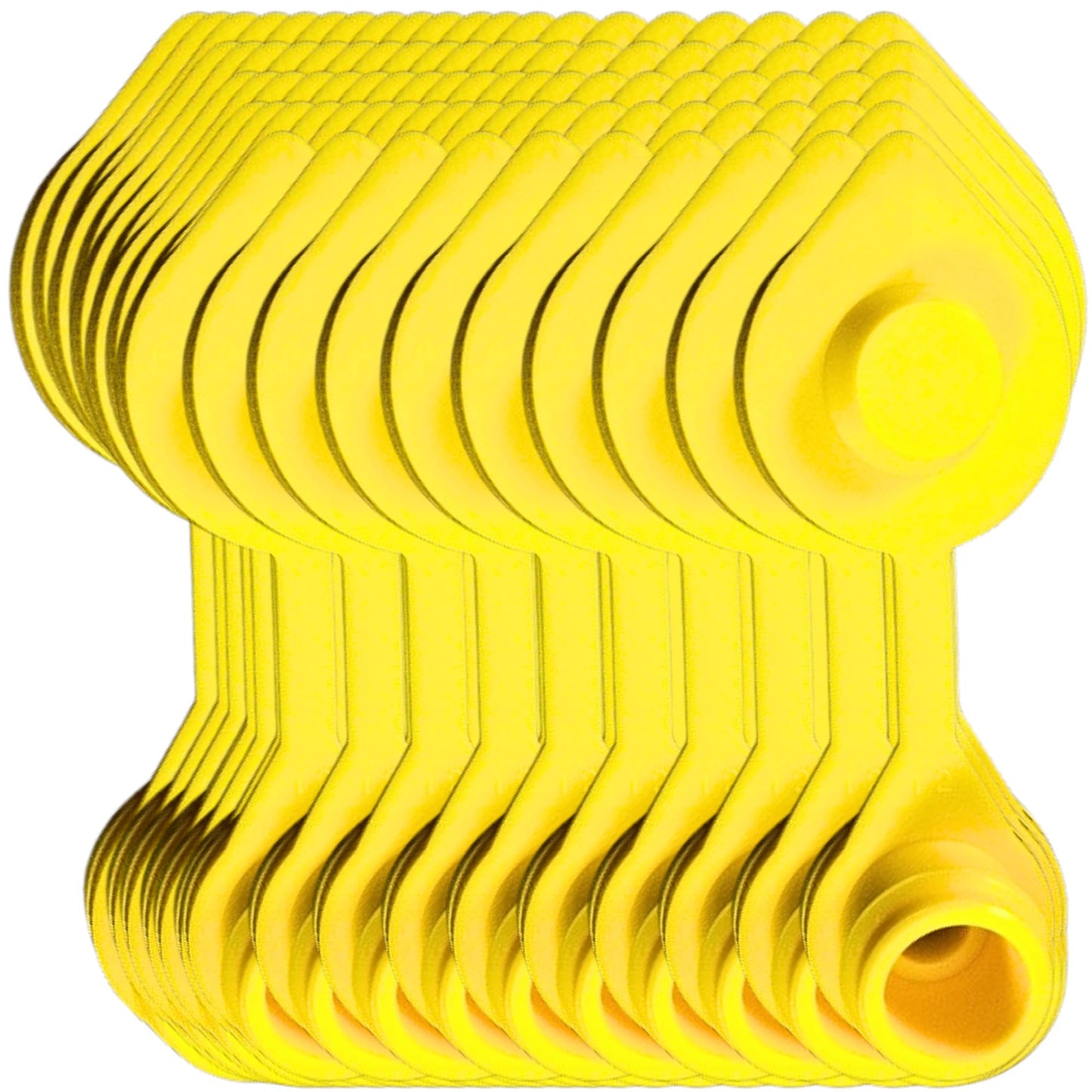 80pcs Yellow Gas Can Vent Caps - Can Vents for Plastic Cans & Metal Fuel Jugs, Vent Kit for Blitz Gas Can, Fuel Can Vent Caps fo
