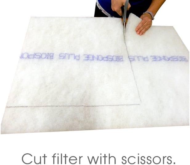 Furnace - Air Handler - HVAC Air Filter Media Roll Biosponge Plus MERV 8 Polyester Media - 1 inch x 25 inch x 5 Foot - Cut to Size
