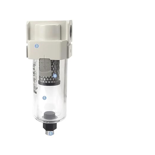 Vacuum Water Droplet Separator Vacuum Pipeline Filter Negative Pressure Filter Element AMJ AMJ3000-03B AMJ4000-04B-C(AMJ4000-04B)