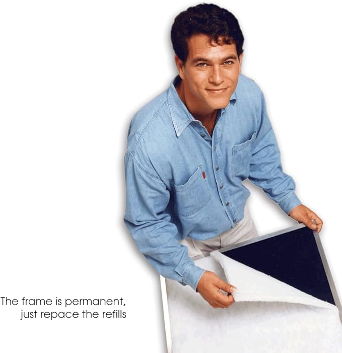 Furnace - Air Handler - HVAC Air Filter Media Roll Biosponge Plus MERV 8 Polyester Media - 1 inch x 25 inch x 5 Foot - Cut to Size