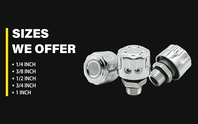 2-Pack 3/8" NPT Breather Caps with 40 Micron Filtration | Heavy-Duty Carbon Steel & Aluminum Alloy Hydraulic Vent Caps | For Gearboxes, Coolant Tanks, Excavators, Trucks