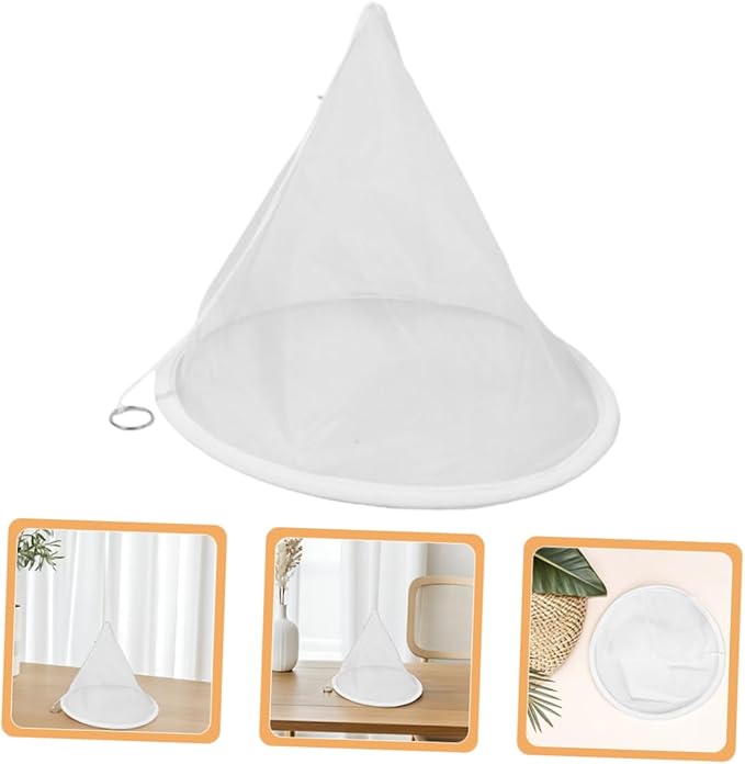 3pcs Honey Filter Mesh Mesh Conical Nylon Strainer for Enhanced Filtration Portable Honey Extracting Tool for Beekeeping and Kitchen Use and Liquid Strainer