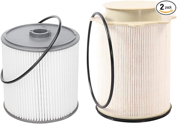 6.7L Cummins Diesel Fuel Filter Fuel Water Separator Set for 2019 2020 2021 2022 Dodge Ram 2500 3500 4500 5500 Turbo Diesel Engines Replaces 68157291AA and 68436631AA MF-608 MO-291