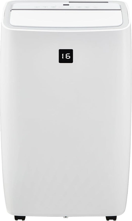 Portable Air Conditioners, 12000 BTU Portable AC for Rooms Up to 550 Sq.Ft. 3-In-1 AC with Fast Cooling, Dehumidifier & Three Speed Fan, 24H Timer/Remote Control/Quiet, White LED Control Panel