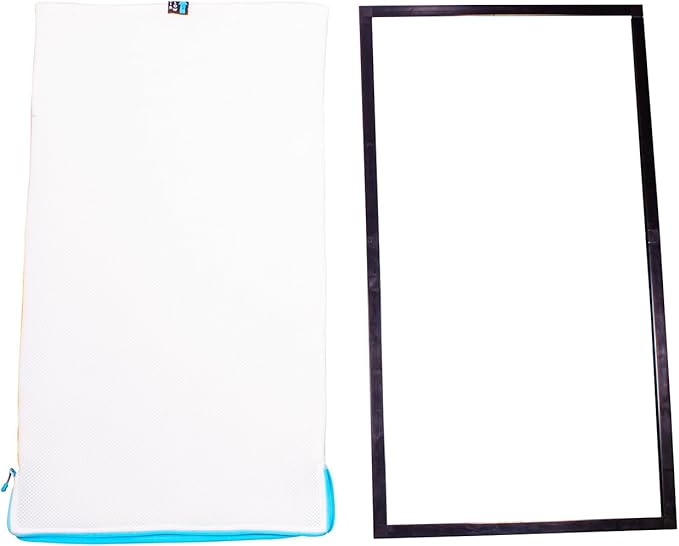 AirThreds 16x20x1 Air Filter for AC HVAC Furnace, Machine Washable & Dryer Friendly MREV 8 Plus Reusable Protection Filters