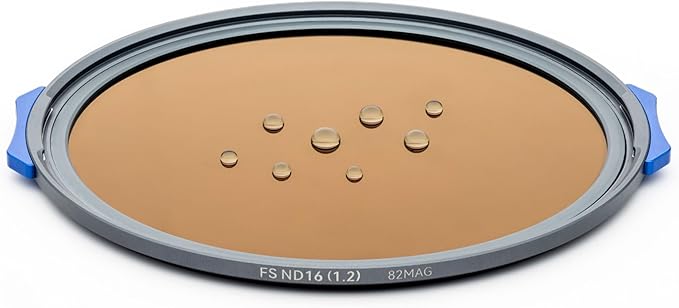 NiSi - JetMag Pro 82MAG FS ND16, Magnetic 4-Stop (1.2) Full Spectrum Neutral Density Filter, Nano Waterproof Coating, Optical Glass, Ultra-Slim, Aluminum Frame, True Color - Lens Adapter Ring Required