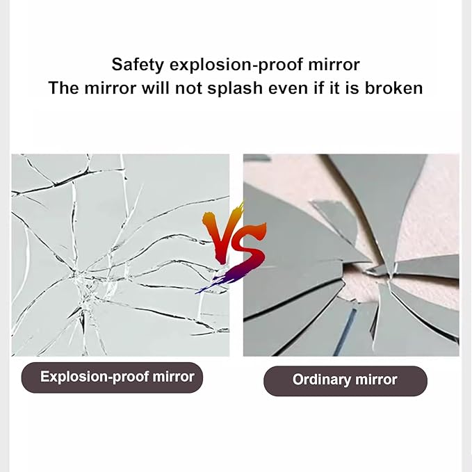 Round LED Bathroom Mirror, Wall Mounted Mirror with Demister Pad 3 Dimmable Color, Backlit Makeup Mirror, for Bathroom, Vanity, Bedroom(70cm/27.6in)