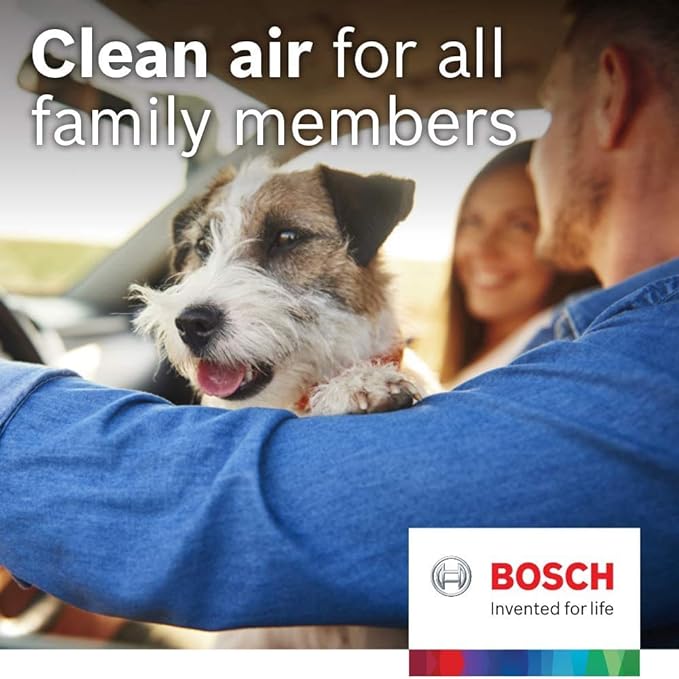 BOSCH 6087C HEPA Cabin Air Filter - Compatible with Select Lexus ES250, ES300h, ES350, NX250, NX350, NX350h, NX450h+, RX350, RX350h, RX350L, RX450h, RX450hL; Toyota Avalon, Camry