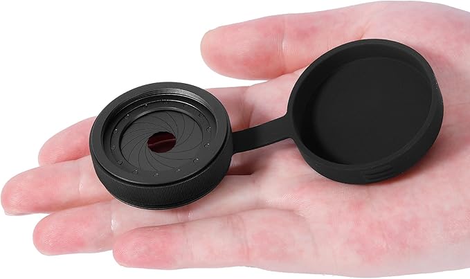 Adjustable Iris Aperture Diaphragm Filter Pack M30 to M37 Iris Aperture Diaphragm Adapter Optical Diaphragm 1.5-26mm Lens Module Adapter Ring PVS-14 PVS 14 (Adjustable Iris PVS14)