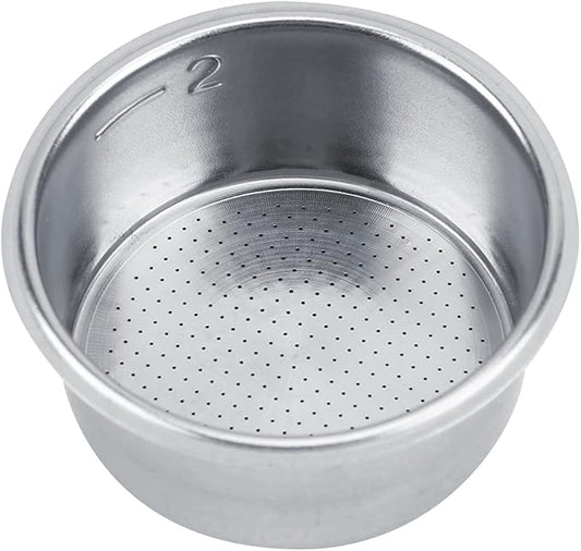 Coffee Filters Basket, Stainless Steel Coffee Filter Fit Reusable Basket Strainer Portable Brewers Extraction for Most Makers