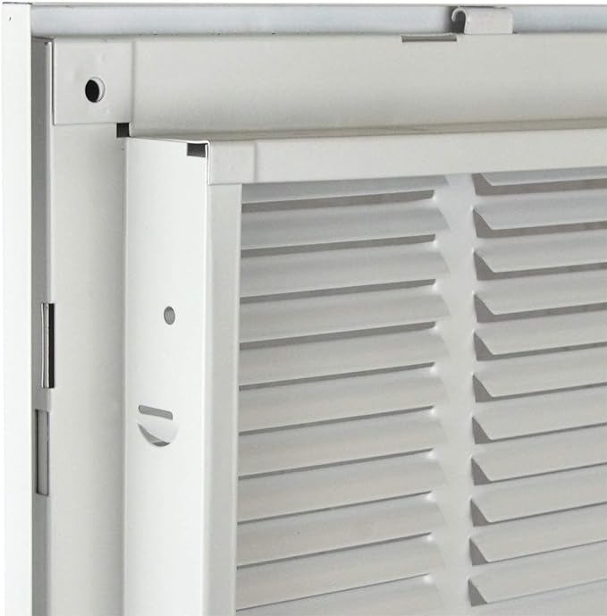 Venti Air 14" X 24" Steel Return Air Filter Grille - Removable Face/Door for 1 inch Filters - HVAC Duct Cover Grill (2-3 Business Day Delivery) [Outer Dimension: 16.5"W X 26.5" H]