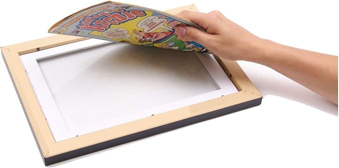 Creative Picture Frames [11x14bk-w] Black Theatre Frame with White Matting, Holds 5.5x8.5-inch Media Plus Ticket Including Installed Wall Hanger (Theatre Bill Not Included)