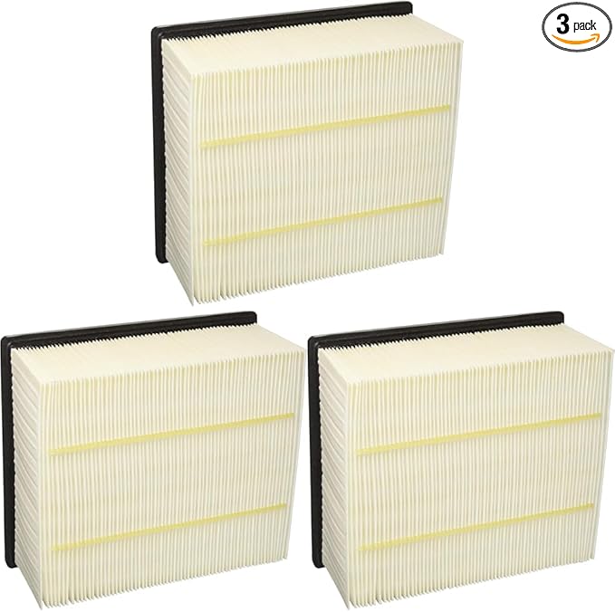 BOSCH 5576WS Workshop Engine Air Filter - Compatible with Select Dodge Ram 2500, Ram 3500, Ram 4500, Ram 5500; Ram 2500, 3500, 4500, 5500 (Pack of 3)