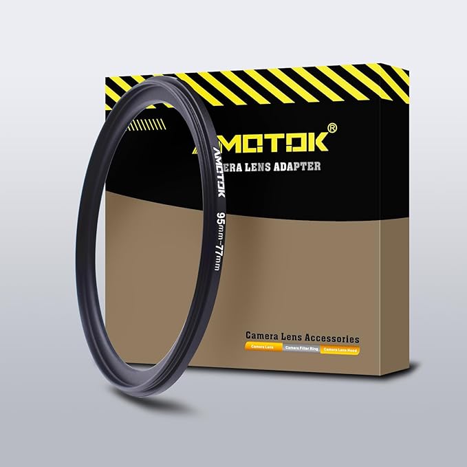 95mm Lens to 77mm Camera Lens Adapter,95mm to 77mm Filter Step-Down Ring Adapter Ring,Compatible All 77mm Filter Accessory