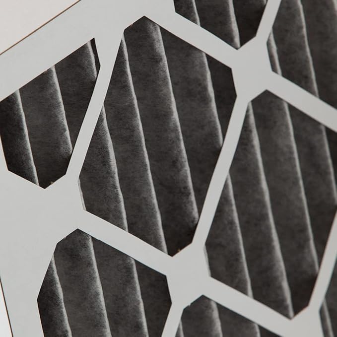 Nordic Pure 20x25x2 (Actual Size: 19 1/2 x 24 1/2 x 1 3/4) Furnace Air Filters MERV 12 Pleated Plus Carbon 12 Pack