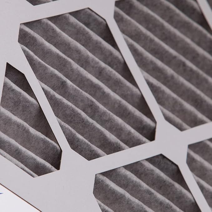 Nordic Pure 20x30x1 (Actual Size: 19 5/8 x 29 5/8 x 3/4) Furnace Air Filters MERV 12 Pleated Plus Carbon 3 Pack