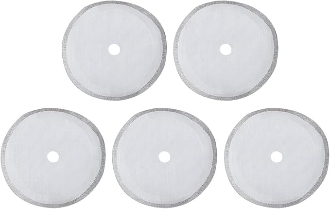 5Pcs Stainless Steel Coffee Mesh Filter, Portable Reusable Cofffe Pot Mesh Filter Coffee Making Tool Mesh Accessory