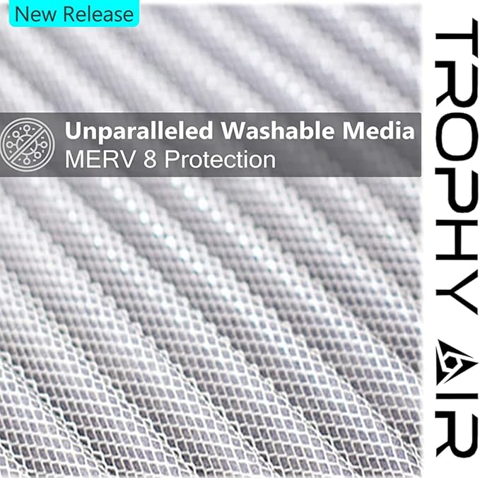 | Merv 8 | Washable & Reusuable AC/Furnace Filter | Lifetime HVAC & Furnace Air Filter | Washable | Superior particle-holding Ability | Premium Quality Aluminum | 18x20x1