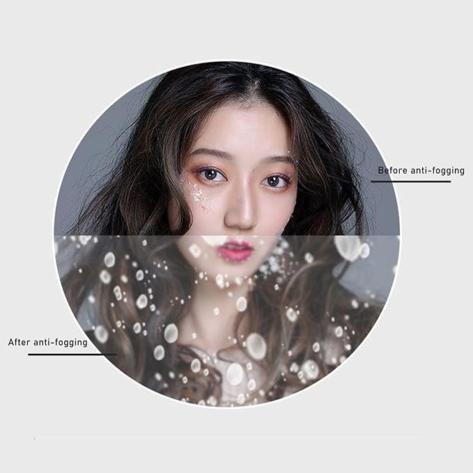 Bathroom Mirror with LED Lights, Wall Mounted Round Mirror, Mirror for Wall with Touch, 3 Colour and Demister Pad, IP44 Dimmable Bathroom Vanity Mirror(A,31.4"/80cm)