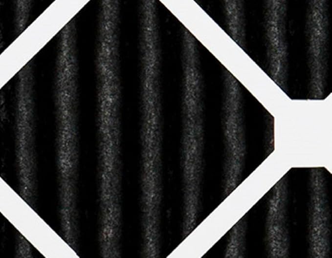 Nordic Pure 20x25x2 (Actual Size: 19 1/2 x 24 1/2 x 1 3/4) Pure Carbon Pleated Odor Reduction Merv 8 Furnace Filters 12 Pack