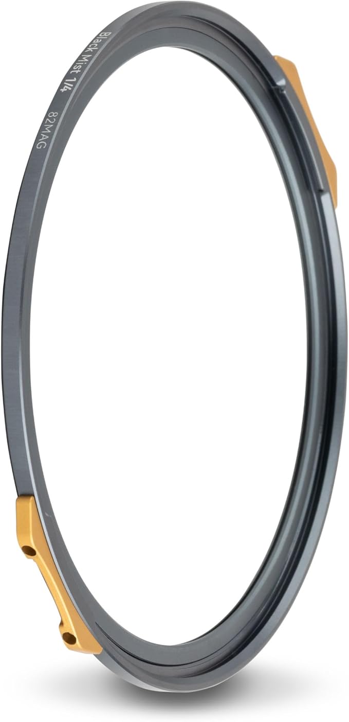 NiSi - JetMag Pro 82MAG Black Mist 1/4 - Magnetic Diffusion Filter for Dreamy, Soft Highlights and Reduced Contrast, Nano Coated Optical Glass, Ultra-Slim Aluminum Frame - Lens Adapter Ring Required
