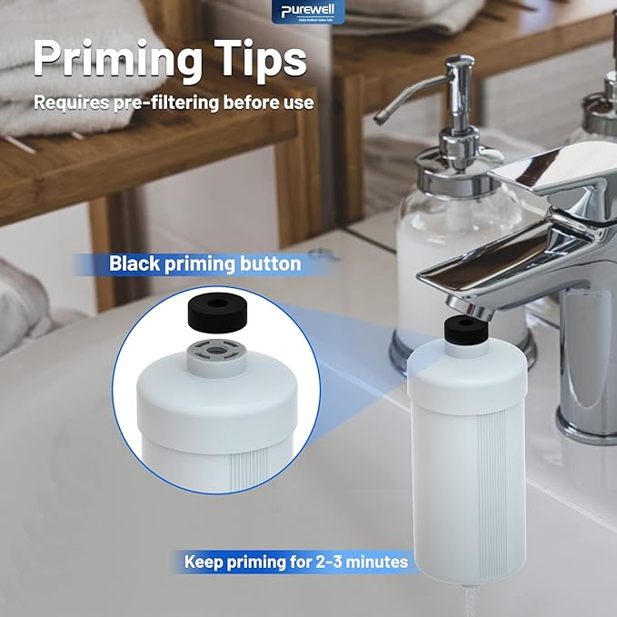 7-stage Filtration Compatible PF-2 Purification Elements Combo Pack NSF/ANSI 42&372 Certified,Replacement for ProOne® and Berkey® PF-2® Countertop Gravity Water Filter System Series (4 Pack)