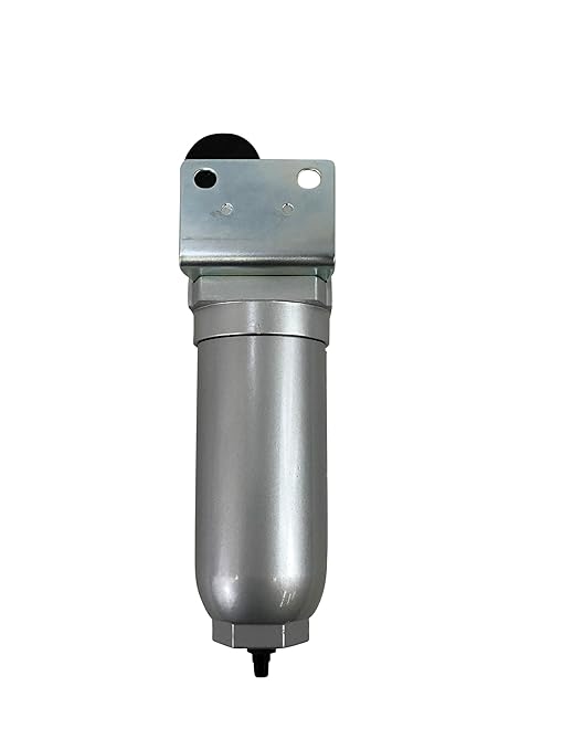 1" NPT Industrial Coalescing 0.01u Micron Filter Removes 99.98% of Oil, Moisture Vapor, Aerosols from Compressed Air Lines, 11oz Bowl, Auto Drain