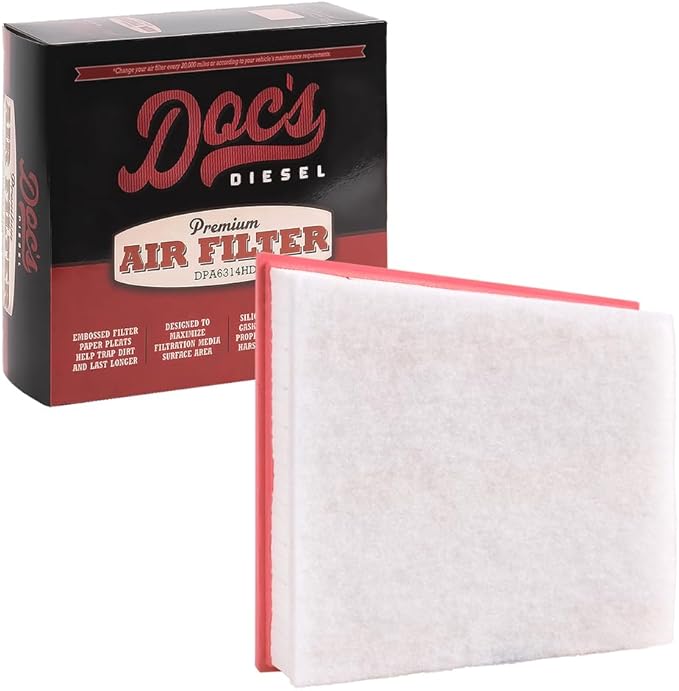 DOC'S DIESEL 6.6L Duramax Air Filter 2017-2019 | Replaces A3231C | 3 Pack | OEM Grade Air Filter