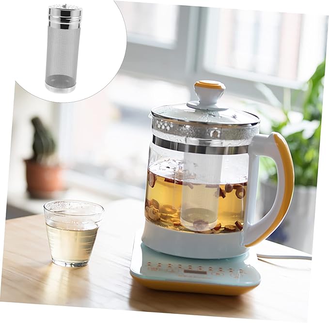 Stainless Steel Hop Filter with Lid for Home Brewing Strainer Portable and Lightweight Beer Filtering Tool Easy to Clean for Maximum Flavor Extraction