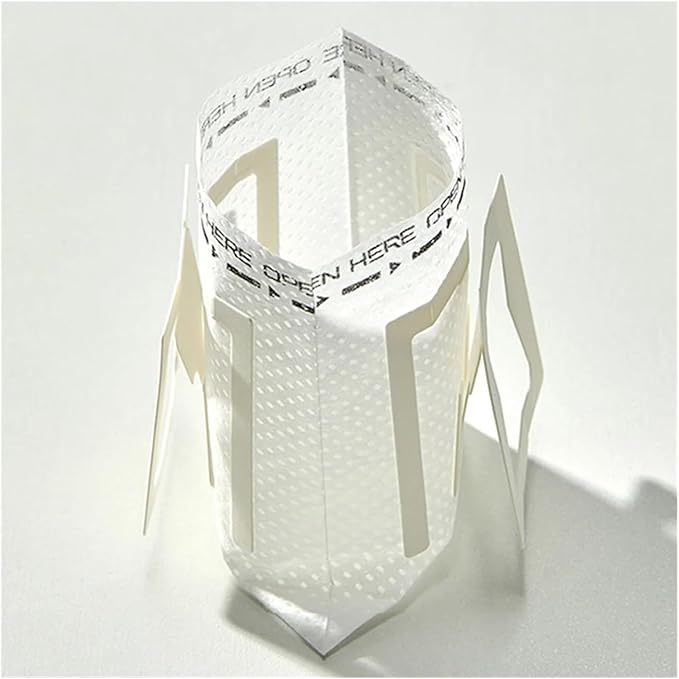 50/100 Pcs Coffee Filter Bags Disposable Drip Coffee Paper Pack Portable Hanging Ear Espresso Coffee Accessories Tea Tool(100Pcs)