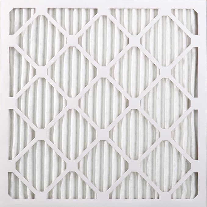 Nordic Pure 20x20x1 (Actual Size: 19 1/2 x 19 1/2 x 3/4) Pleated Air Filters MERV 14 Plus Carbon 12 Pack