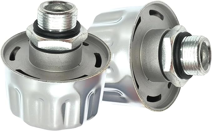 3/8" NPT Breather Cap with 40 Micron Filtration | C-Type Hydraulic Tank Cap & Vent Cap for Gearboxes, Coolant Reservoirs | Alloy Breather Filter Plug | Fits Hydraulic Tank, Valve Cover Breather