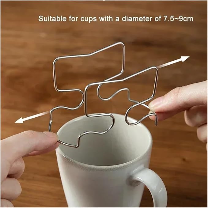 1x Coffee Filter Holder Portable Reusable Outdoor Tea Filters Dripper Baskets Disposable Ear Drip Paper Bag Shelf Japanese Style(C)