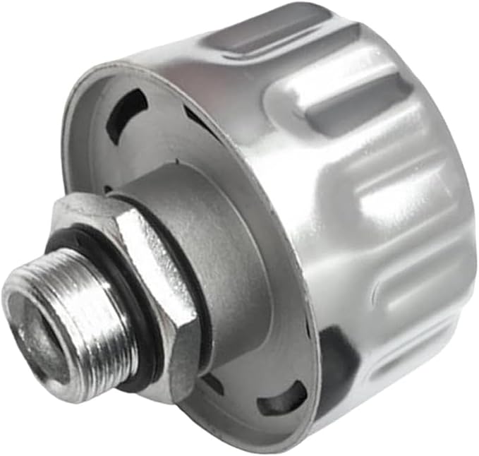 3/8" NPT Breather Cap with 40 Micron Filtration | C-Type Hydraulic Tank Cap & Vent Cap for Gearboxes, Coolant Reservoirs | Alloy Breather Filter Plug | Fits Hydraulic Tank, Valve Cover Breather