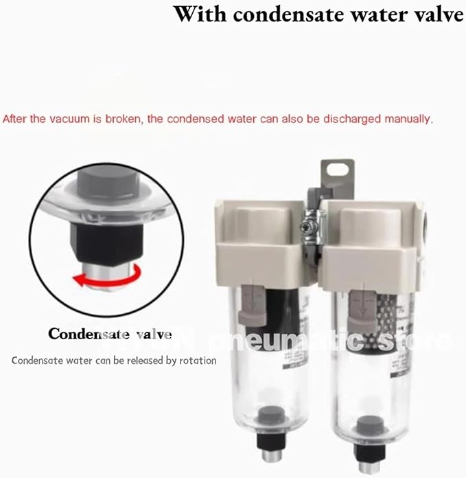 AMJ3000-03B/-03B-C,AMJ4000-04B/-04B-C,AMJ3000/4000 filter element type, water droplet separator for vacuum,AMJ series(AMJ3000-03B-C)