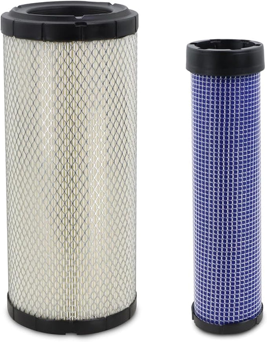 59800-26110 3A111-19130 Air Filter Kit Fit for Kubota Skid Steer Loader SSV65 SSV75 SVL75 SVL75-2 SVL75C SVL75C-2 Replaces# P827653 P829332