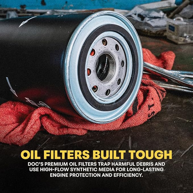 Doc's Diesel Oil Filter D11878 | Compatible with Chevrolet/GMC 6.6L Duramax 2500HD, 3500HD 2020+ | Replaces PF26
