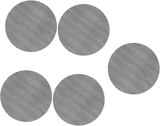 Luxshiny 5pcs Coffee Maker Filter Mesh Reusable Stainless Steel Screen for Optimal Coffee Extraction