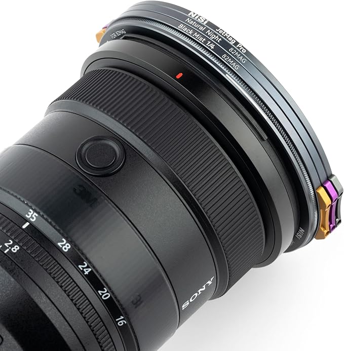 NiSi - JetMag Pro 82MAG Glow Mist 1/4, Magnetic Star and Constellation Enhancing Lens Filter for Night and Astrophotography - Nano Coated Optical Glass, Ultra-Slim Frame - Lens Adapter Ring Required