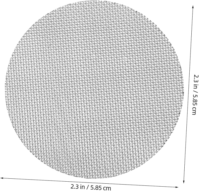 jojofuny Coffee Machine Extraction Mesh Screen Stainless Steel Reusable Filter for Espresso Maker Portable Dripper Tool for Home Brewing and Maintenance