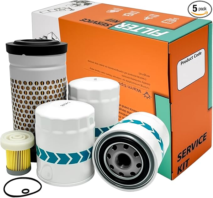 Filter Maintenance Kit 6C060-99410 HH160-32093 HH660-36060 6A320-59930 HH670-37710 Air/Oil/HST/Fuel/Hyd Fit for K-bota B2410 B7500 B7510 B7610 B26