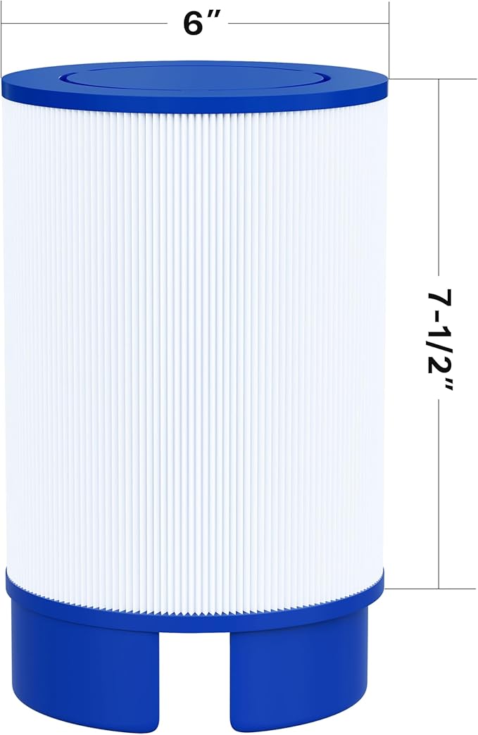 Cryspool® 5020 Filter Compatible with Soft Tub #5020, 2009+ Spa Models (for 5 1/2″ Drain Caps), 35 Sq. Ft Spa Filter Cartridge, 2 Pack