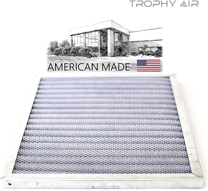 | Merv 8 | Washable & Reusable AC/Furnace Filter | Lifetime HVAC & Furnace Air Filter | Washable | Superior particle-holding Ability | Premium Quality Aluminum | 20x20x1