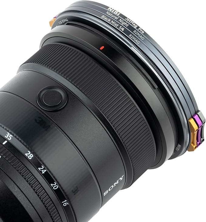 NiSi - JetMag Pro 82MAG Glow Mist 1/4, Magnetic Star and Constellation Enhancing Lens Filter for Night and Astrophotography - Nano Coated Optical Glass, Ultra-Slim Frame - Lens Adapter Ring Required