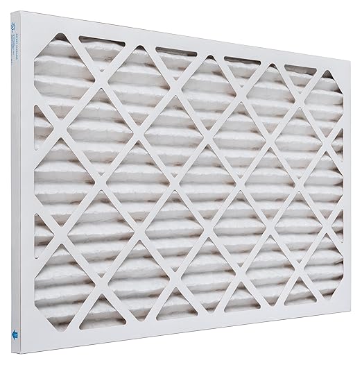 Aerostar 19 7/8x21 1/2x1 MERV 13 Pleated Air Filter, AC Furnace Air Filter, 4 Pack (Actual Size: 19 7/8" x 21 1/2" x 3/4")