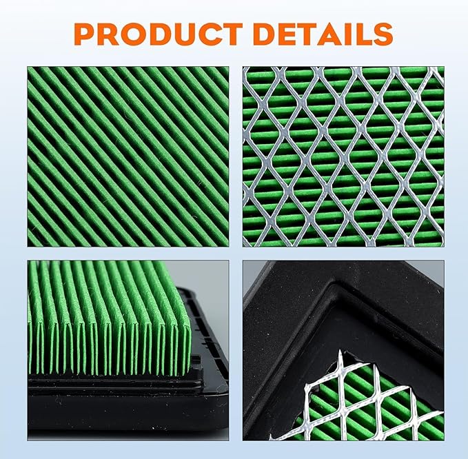 Hipa 17211-ZL8-023 Air Filter for Honda GCV160 GCV190 GC190 GC160 GCV190LA GCV160LA GC135 GCV160A GCV135 GCV190A Engine