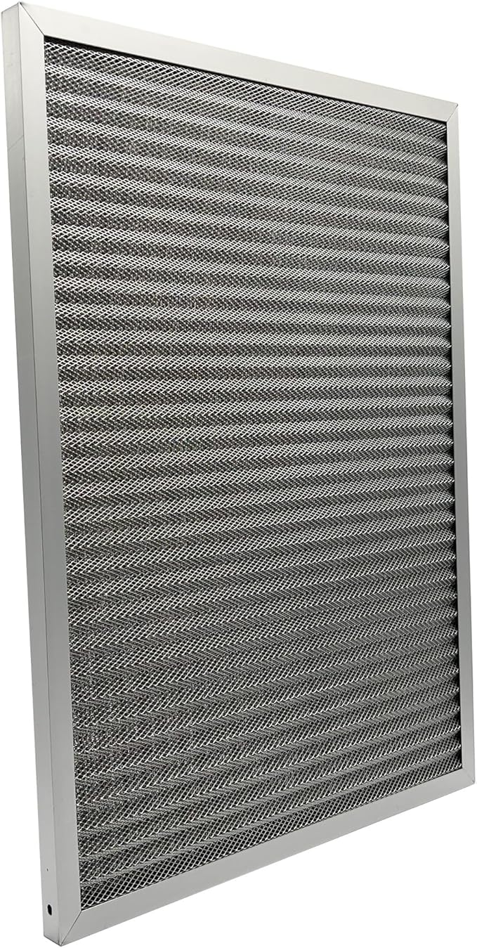 Washable Air Filter(18" x 24" x 1"), Aluminum Electrostatic Air Filter for Furnace and Central Air Conditioner