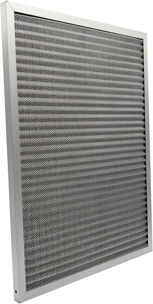 Washable Air Filter(16" x 25" x 1"), Aluminum Electrostatic Air Filter for Furnace and Central Air Conditioner