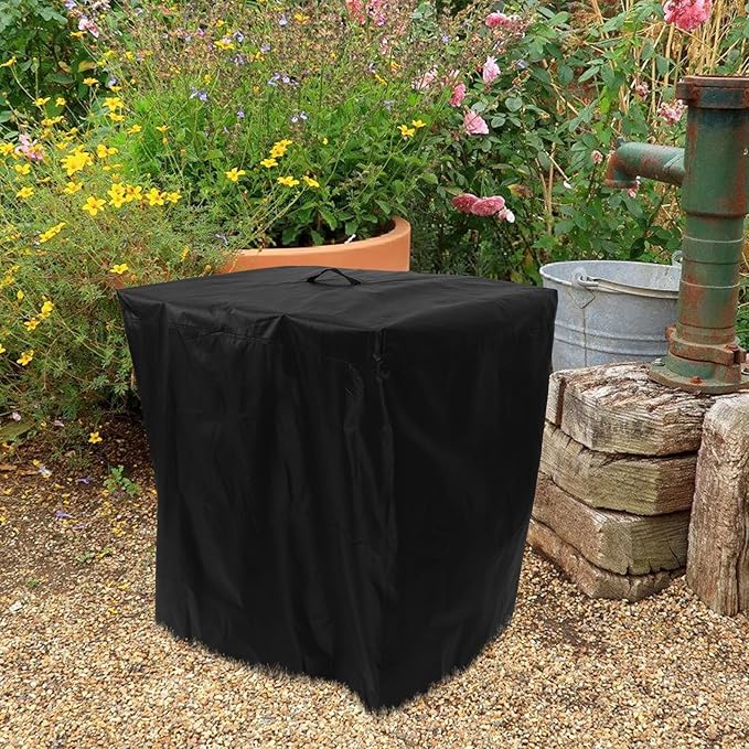 NUOBESTY Waterproof Garden Pool Filter Pump Cover for Outdoor Sand Pump 55x50x62cm Protective Equipment Cover for Winter
