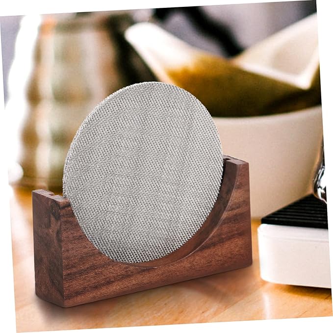 Luxshiny 3pcs Stainless Maker Filter Mesh for Espresso Machines Reusable Fine Filter Screen for Uniform Extraction Office